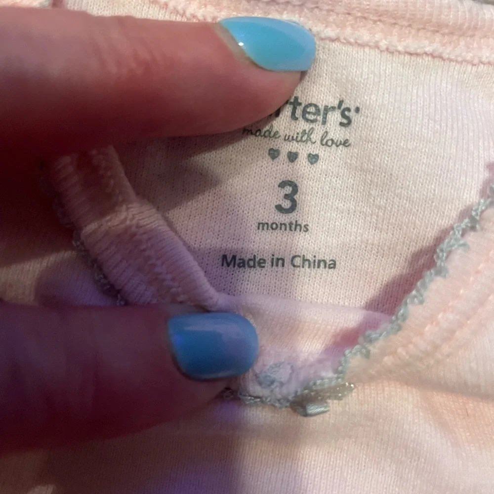 Girls dress carters 3 months jumper